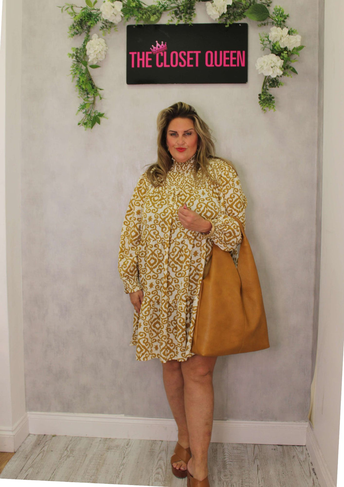 Zoe Dress Diswirl Print
