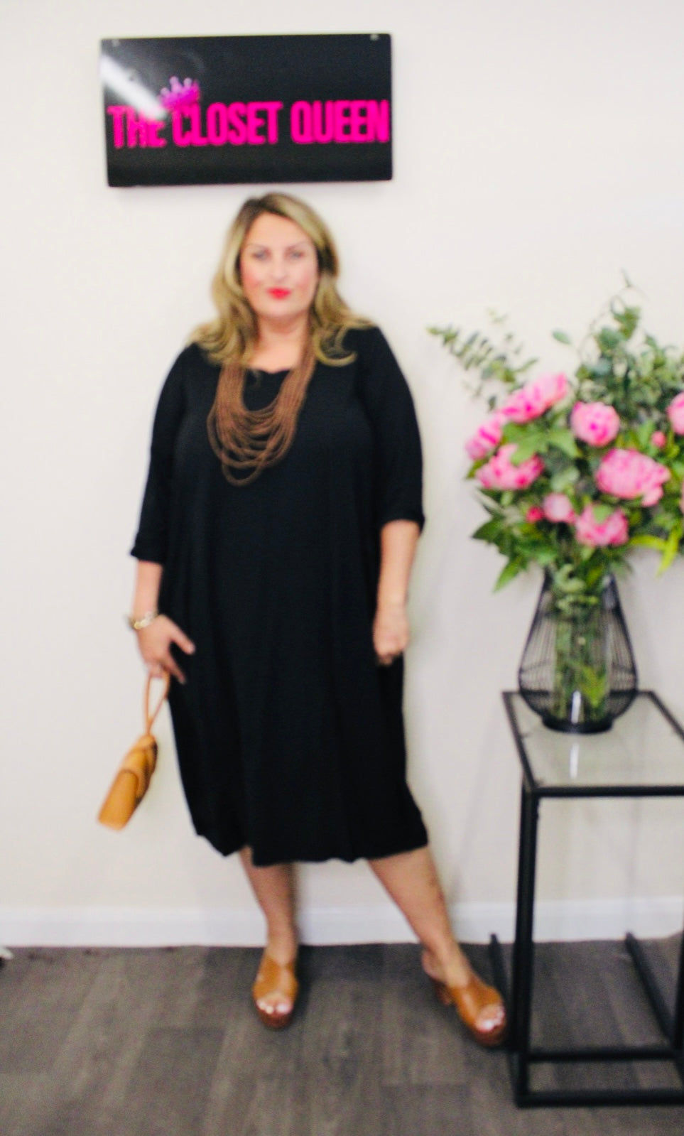 Middle Panel Side Pocket Dress