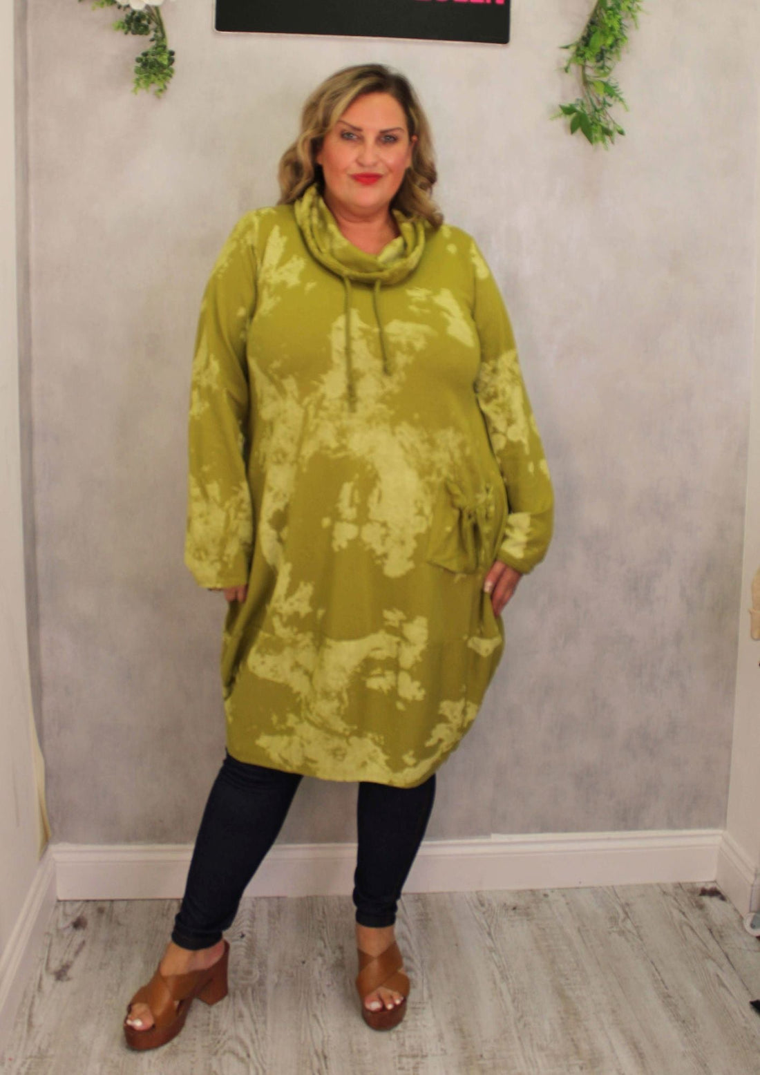 Indian Cowell Dress A.S Print