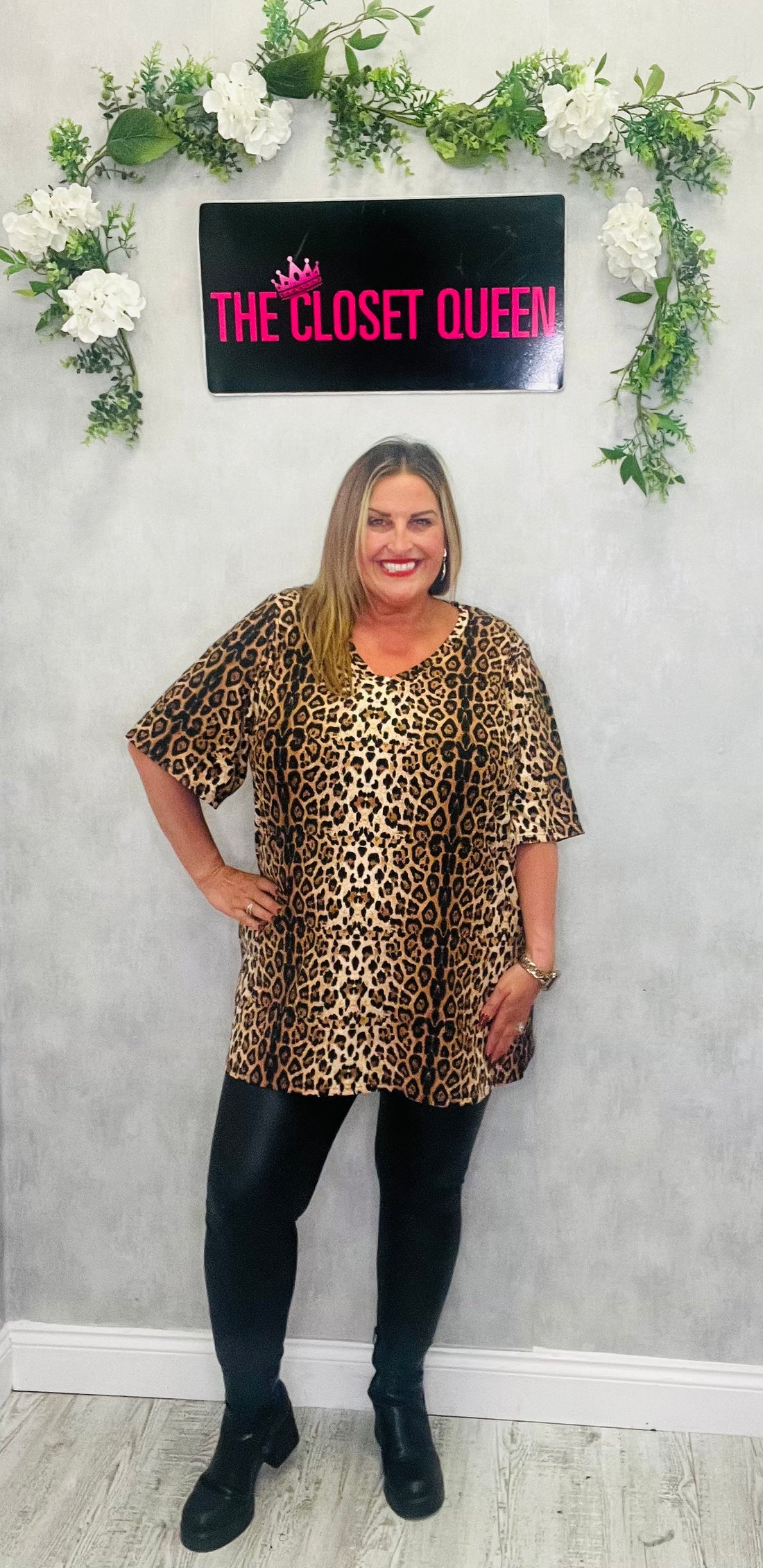 Softy V.T Leopard Top