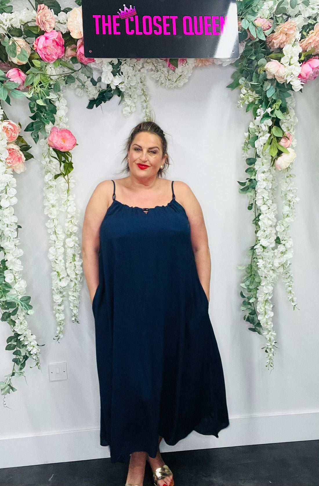 Oval Bead Detail Sundress