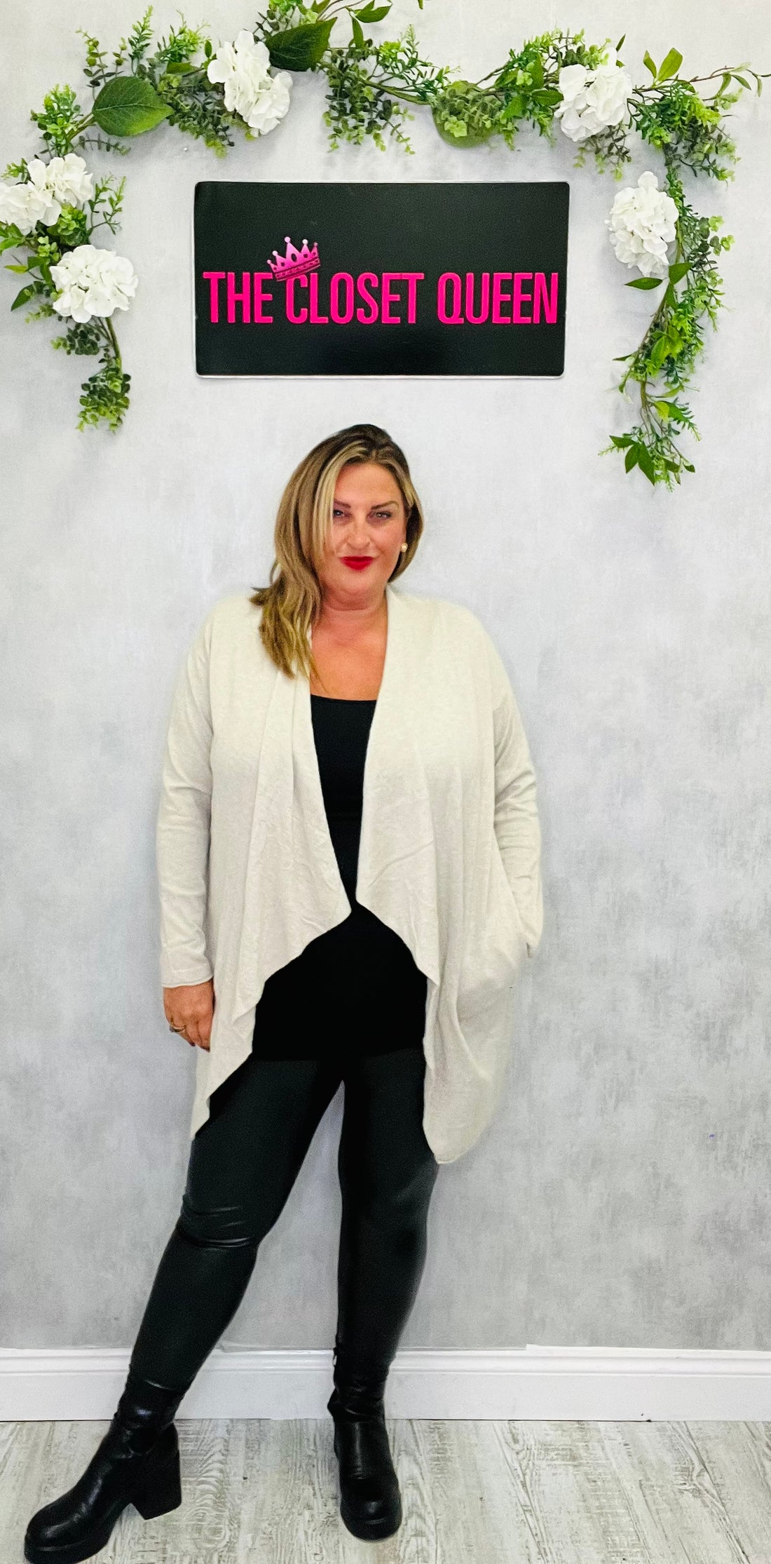 Lightweight Waterfall Cardigan