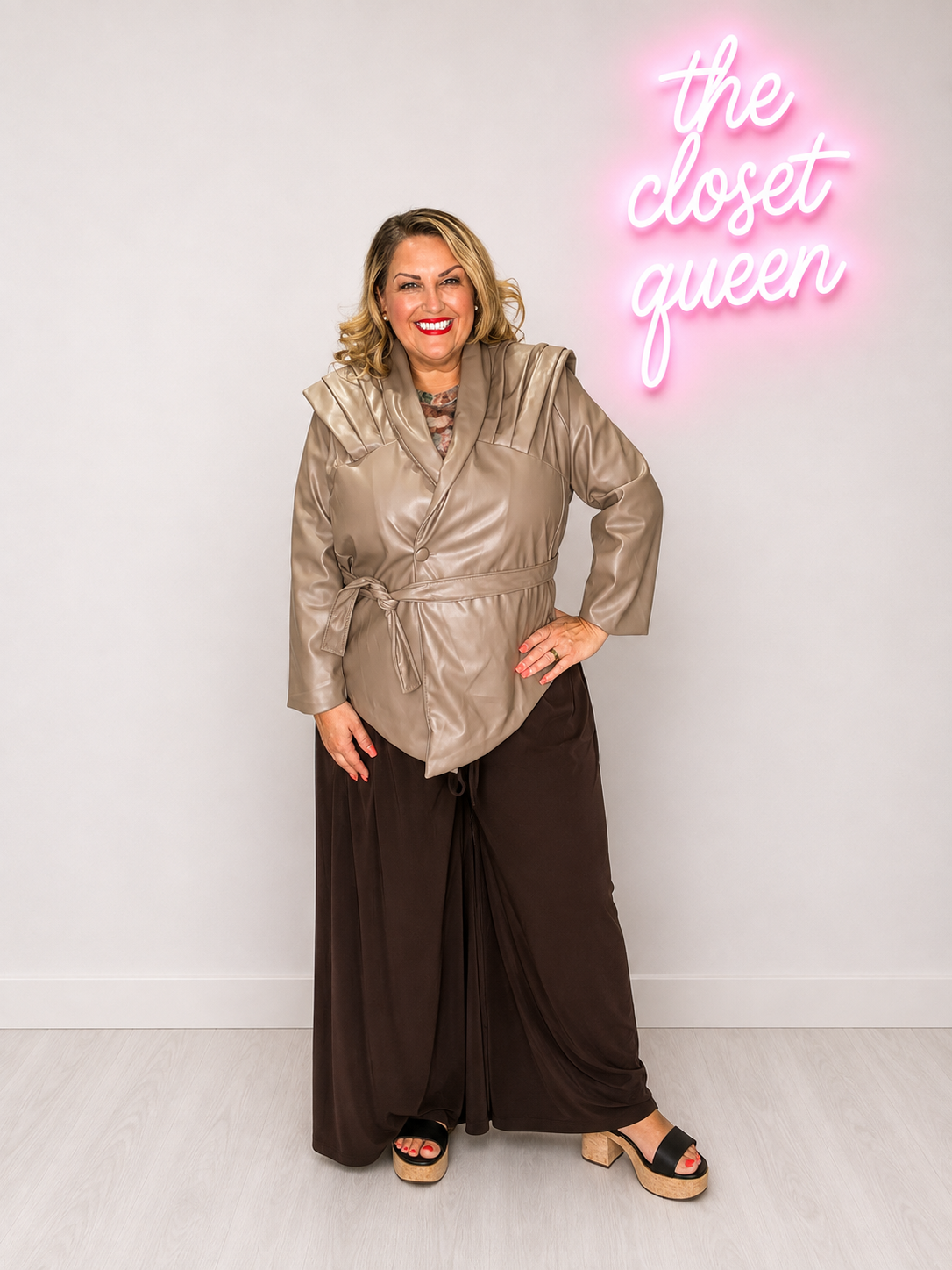 Taylor Faux Leather Jacket