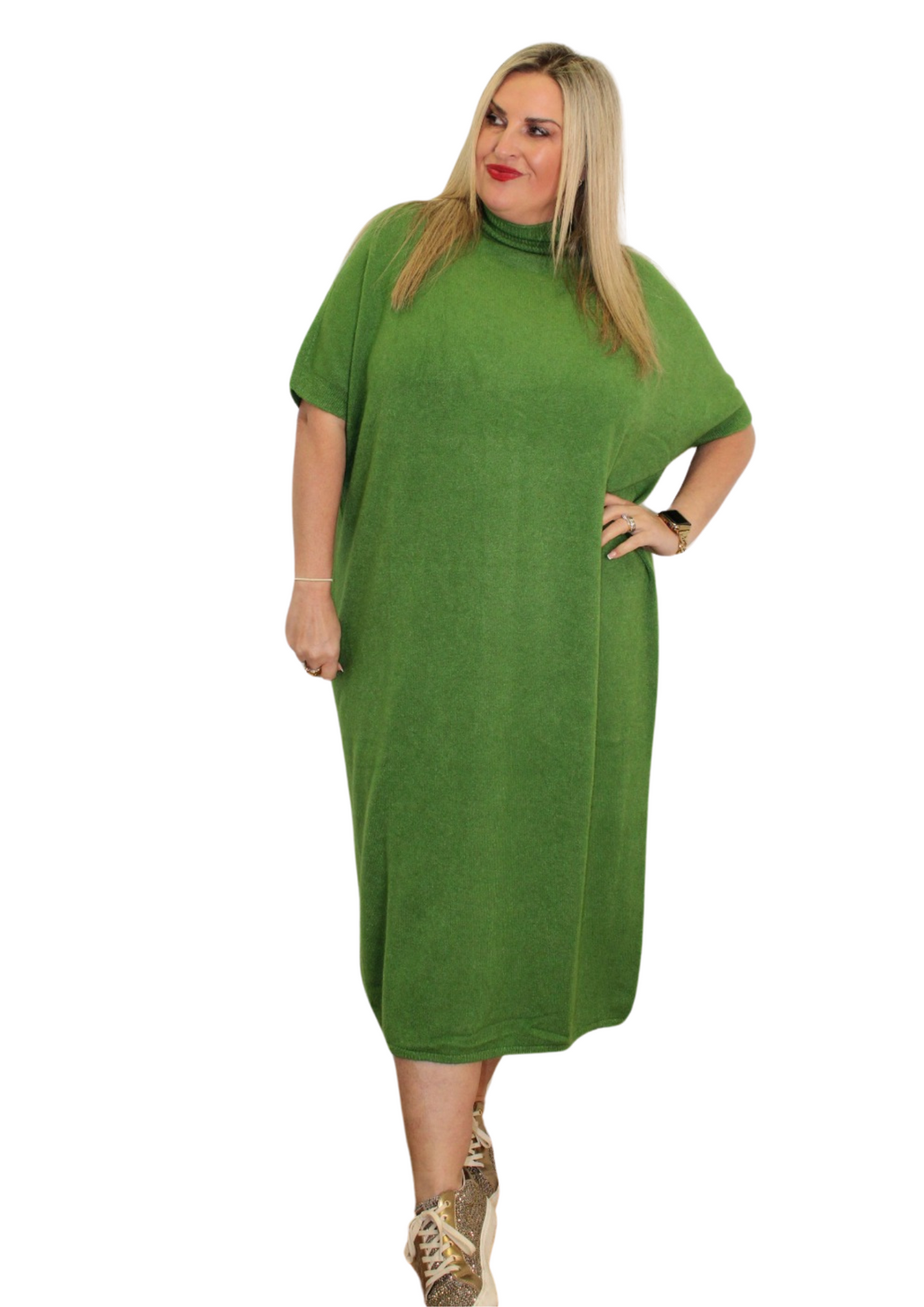 Square Jumper Maxi Dress