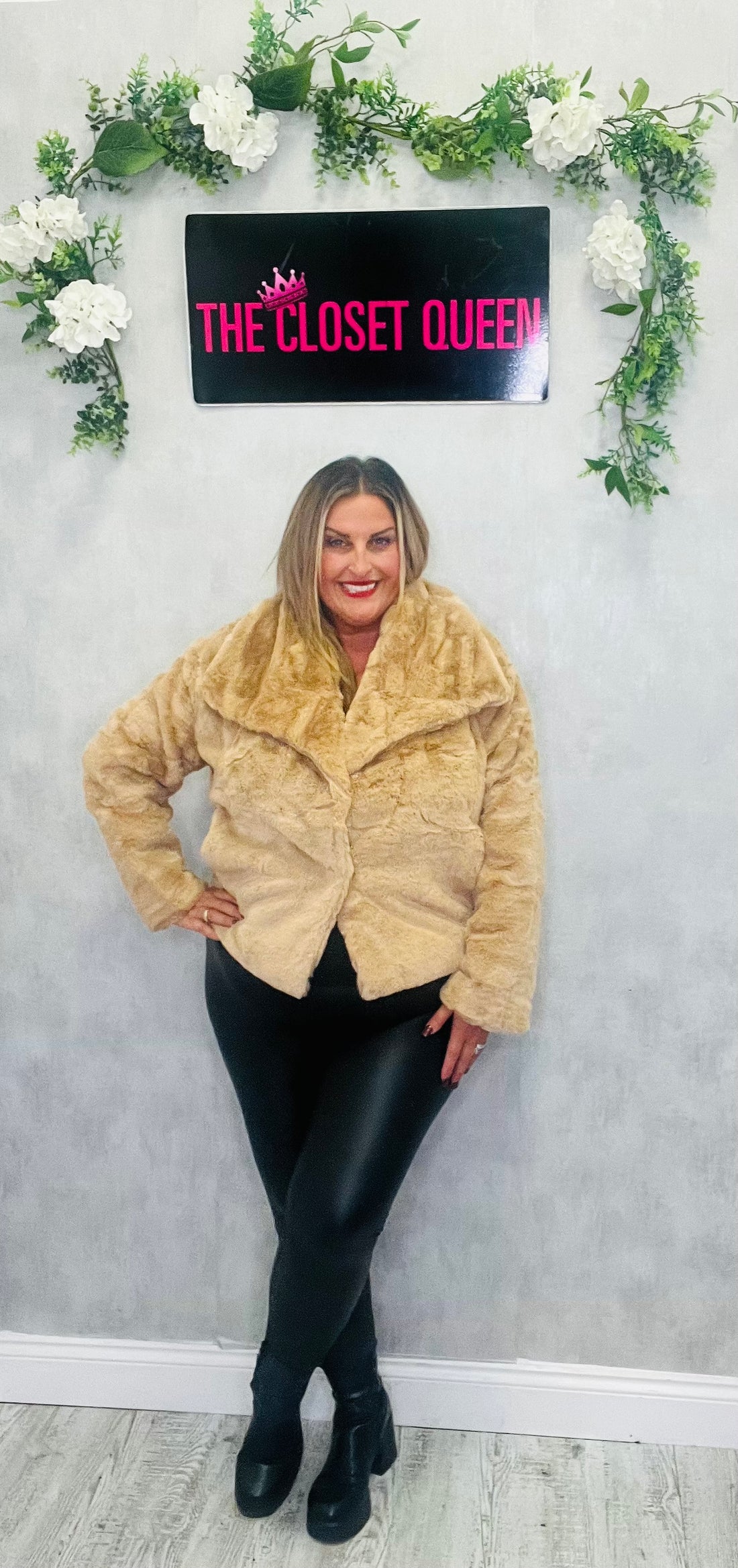 Haywood Faux Fur Short Jacket