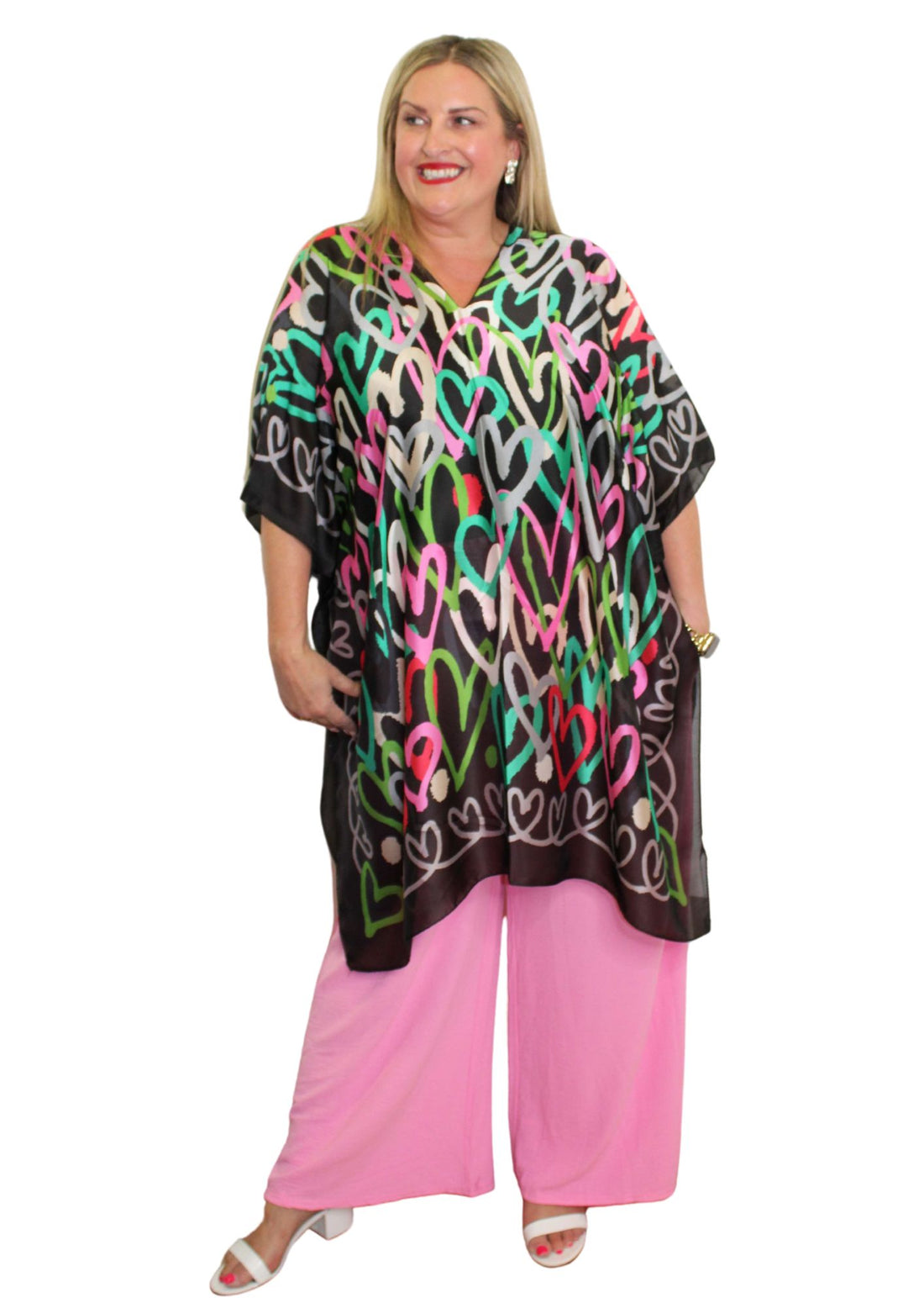 Spring Poncho Kurt Heart