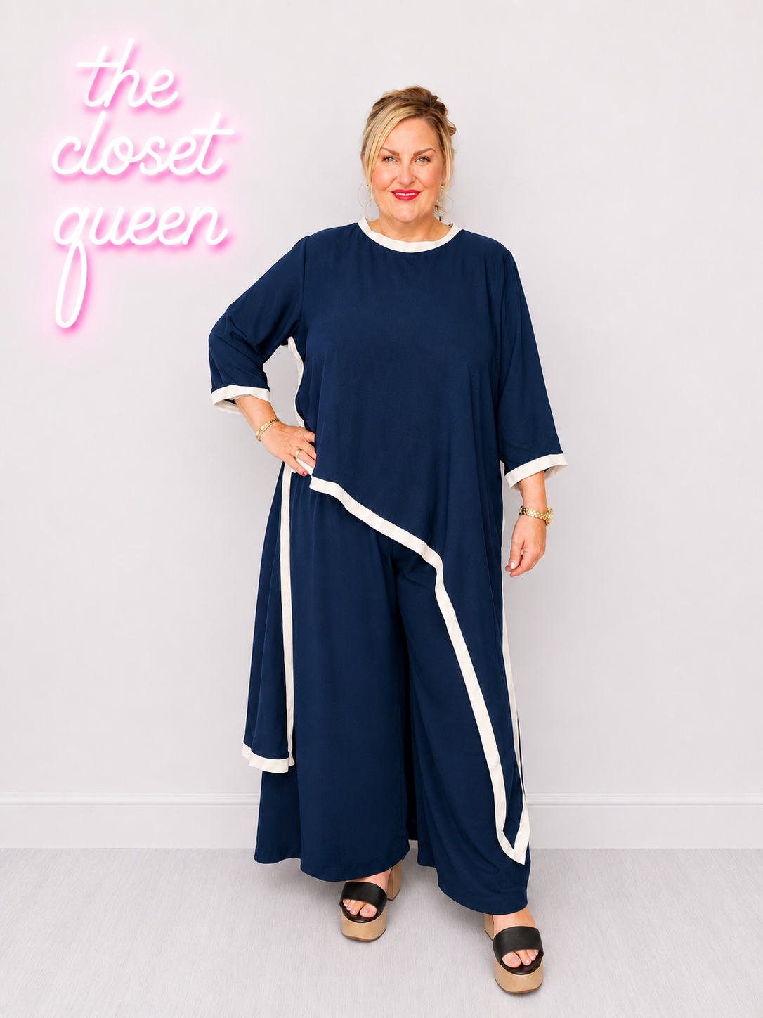 ASY Line Trim Tunic