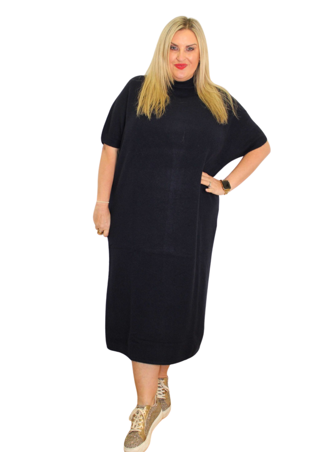 Square Jumper Maxi Dress