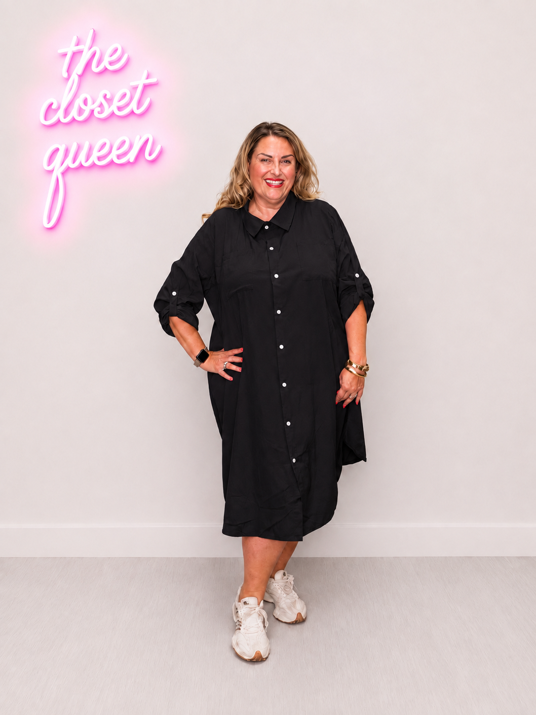 Plain Shirt Dress