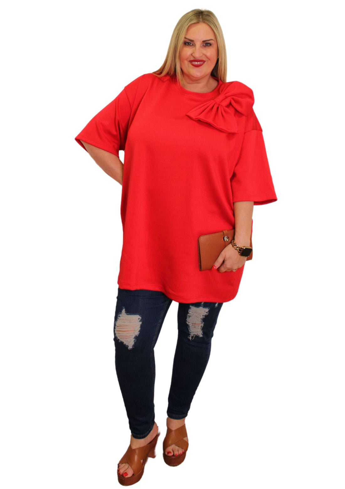 Bow Bounce Curve Tunic