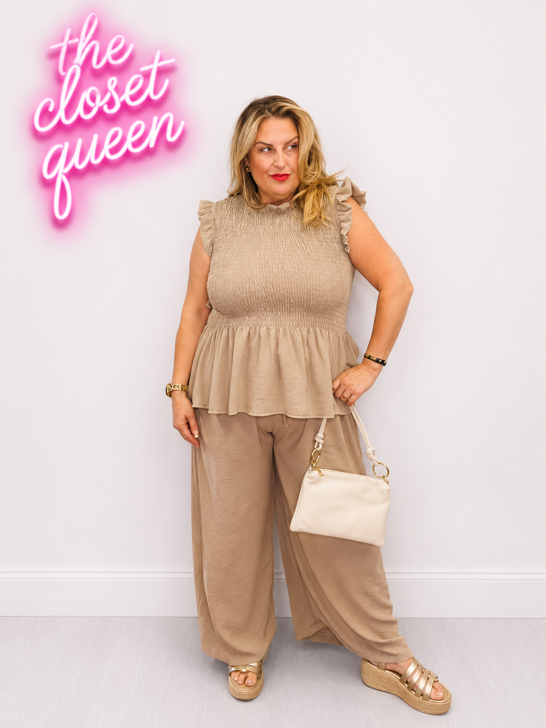 Zed Tie Trousers Plain