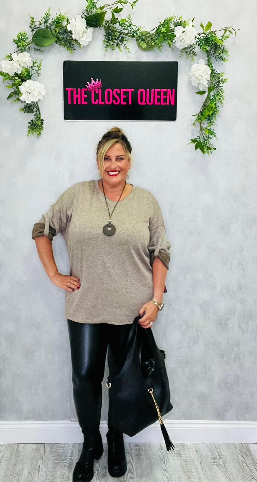 Line Tex Epaulette Top