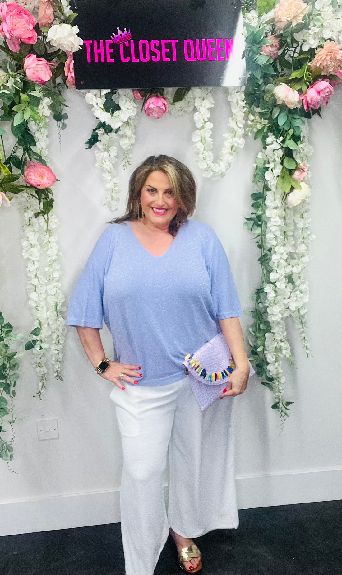 Lindy Lurex Top
