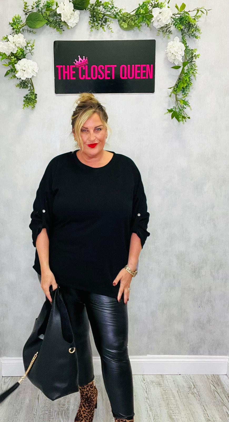 Line Tex Epaulette Top