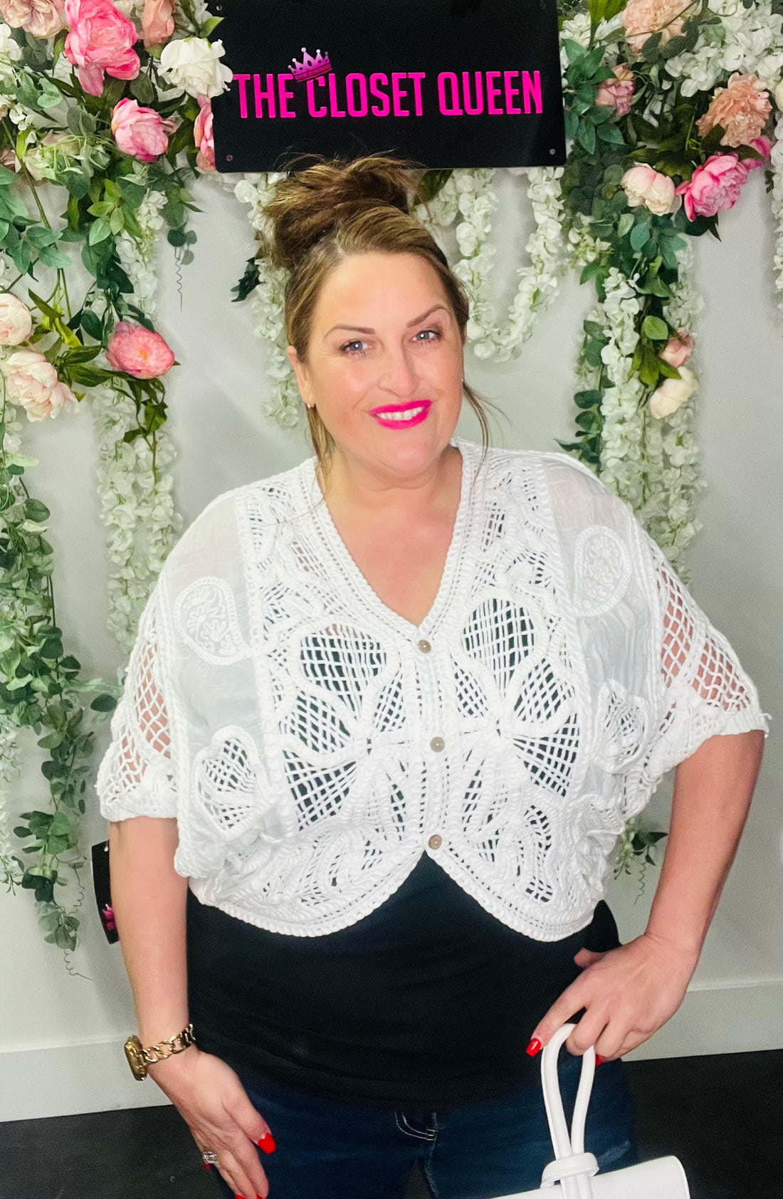 Natalia Crochet Jacket