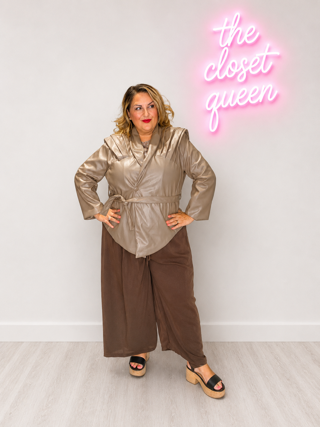 Taylor Faux Leather Jacket
