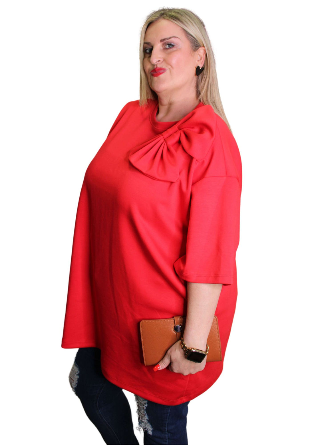 Bow Bounce Curve Tunic