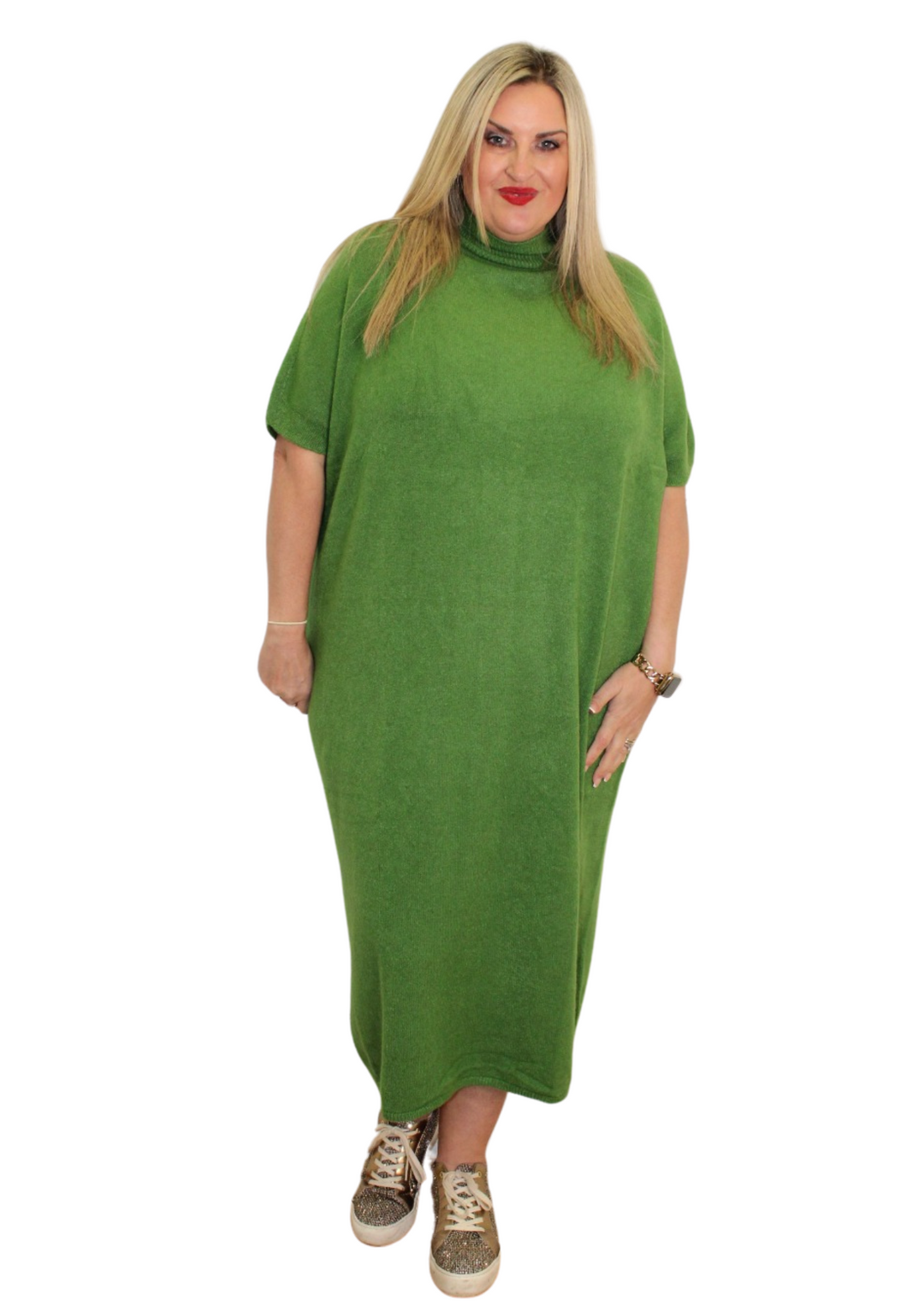 Square Jumper Maxi Dress