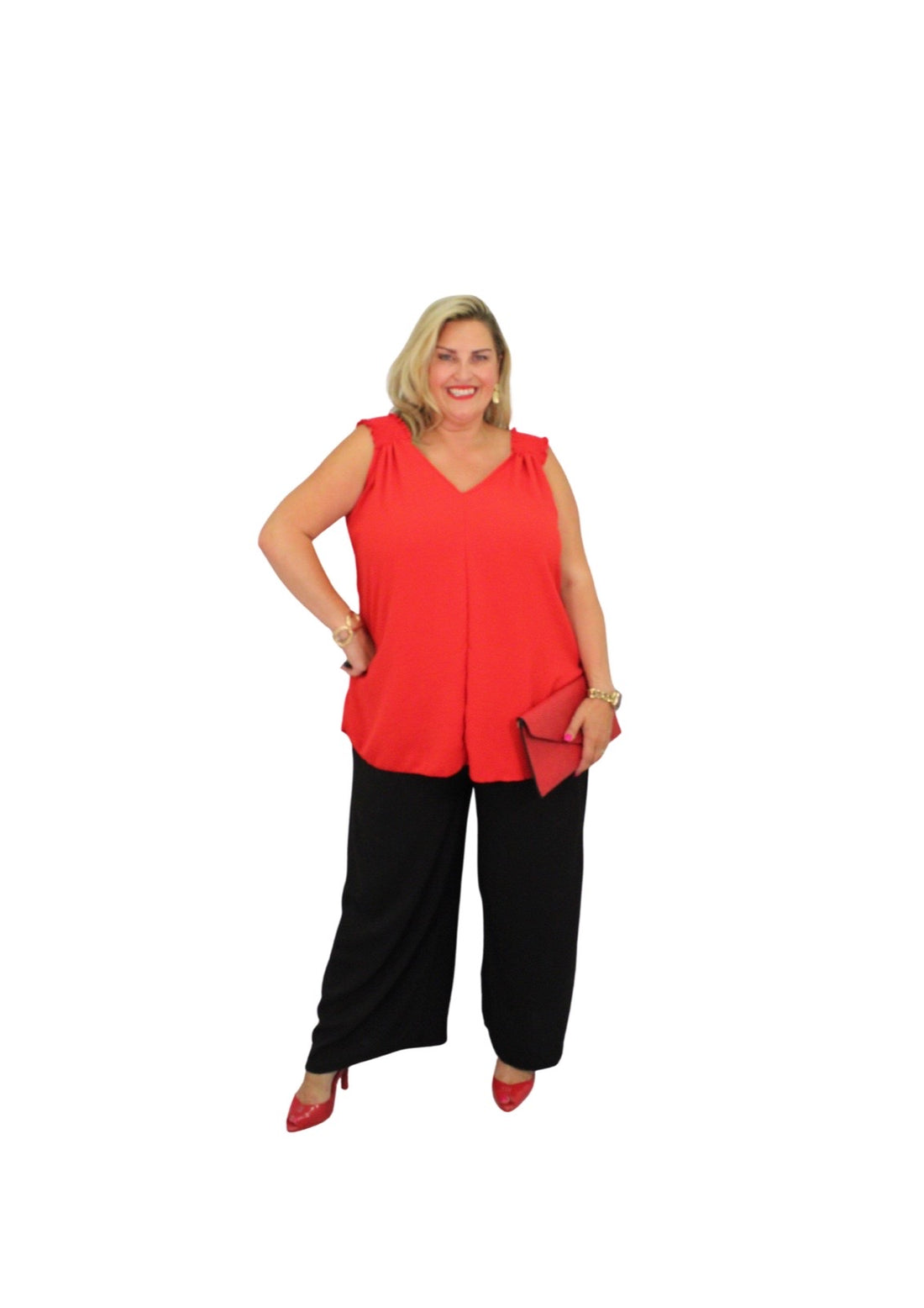 Peros Swing Top Sleeveless Plain
