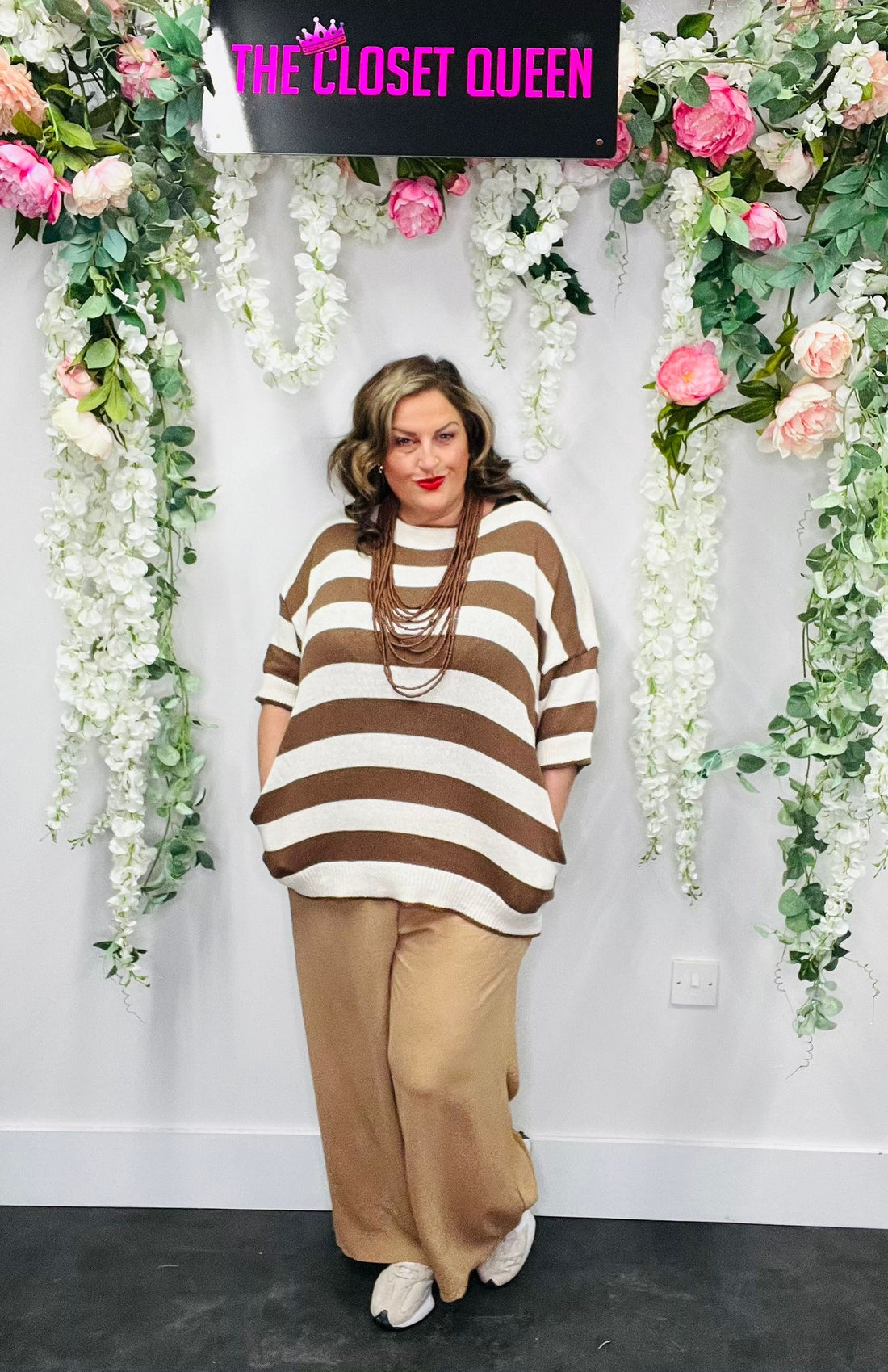 Short Sleeve Stripe Jumper