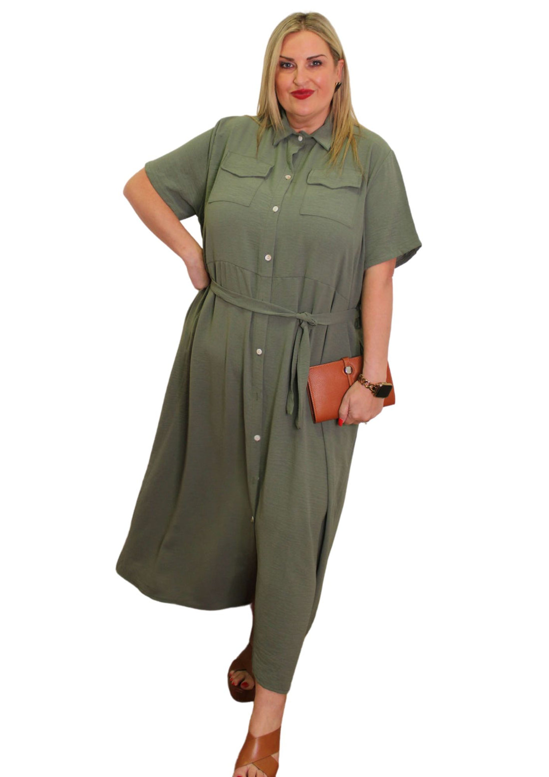 Maxi Shirt Dress