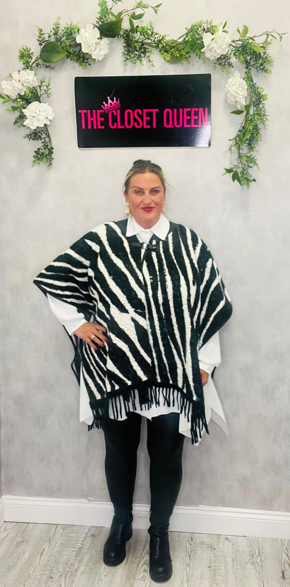 Teddy Zebra Cape