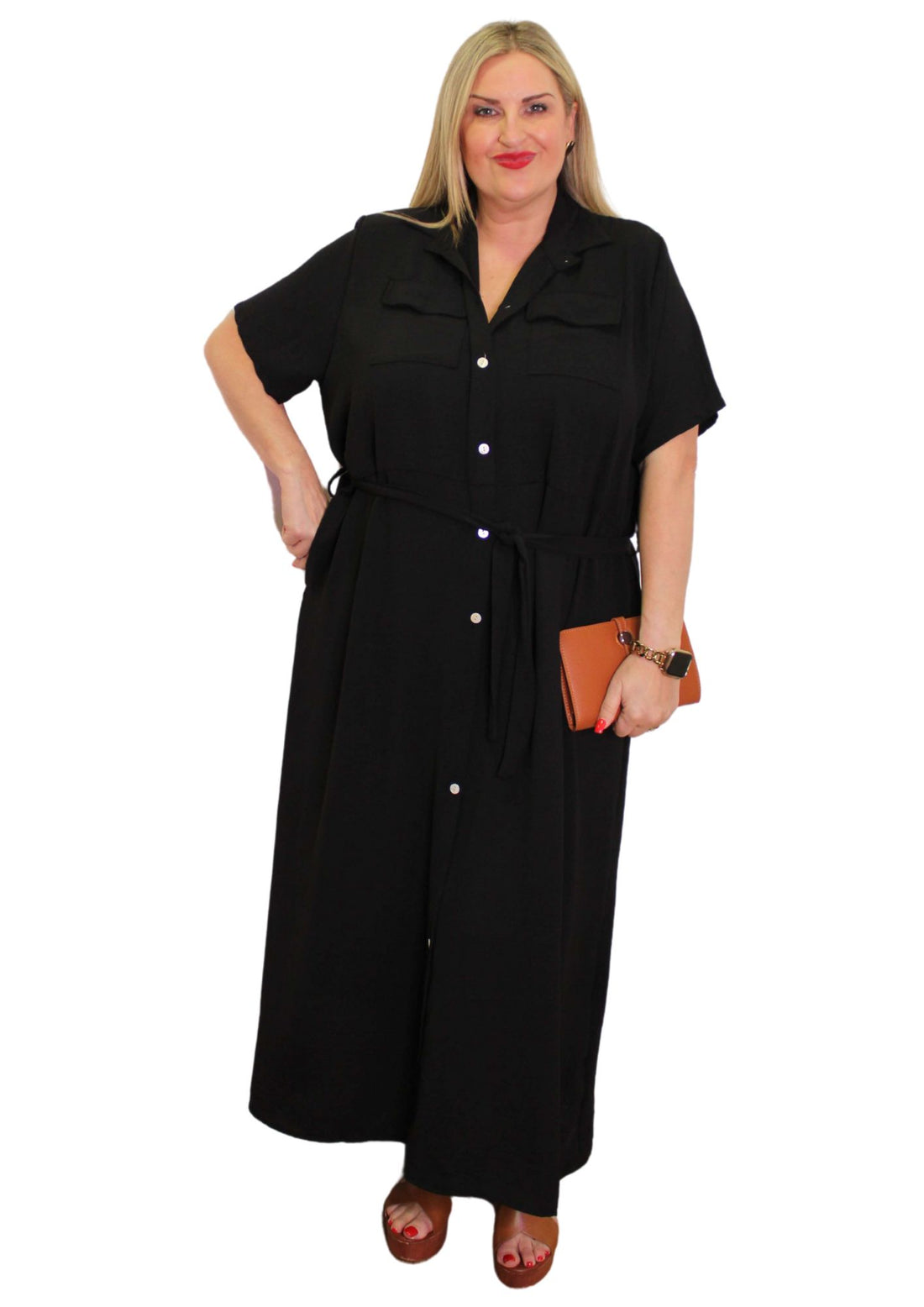 Maxi Shirt Dress