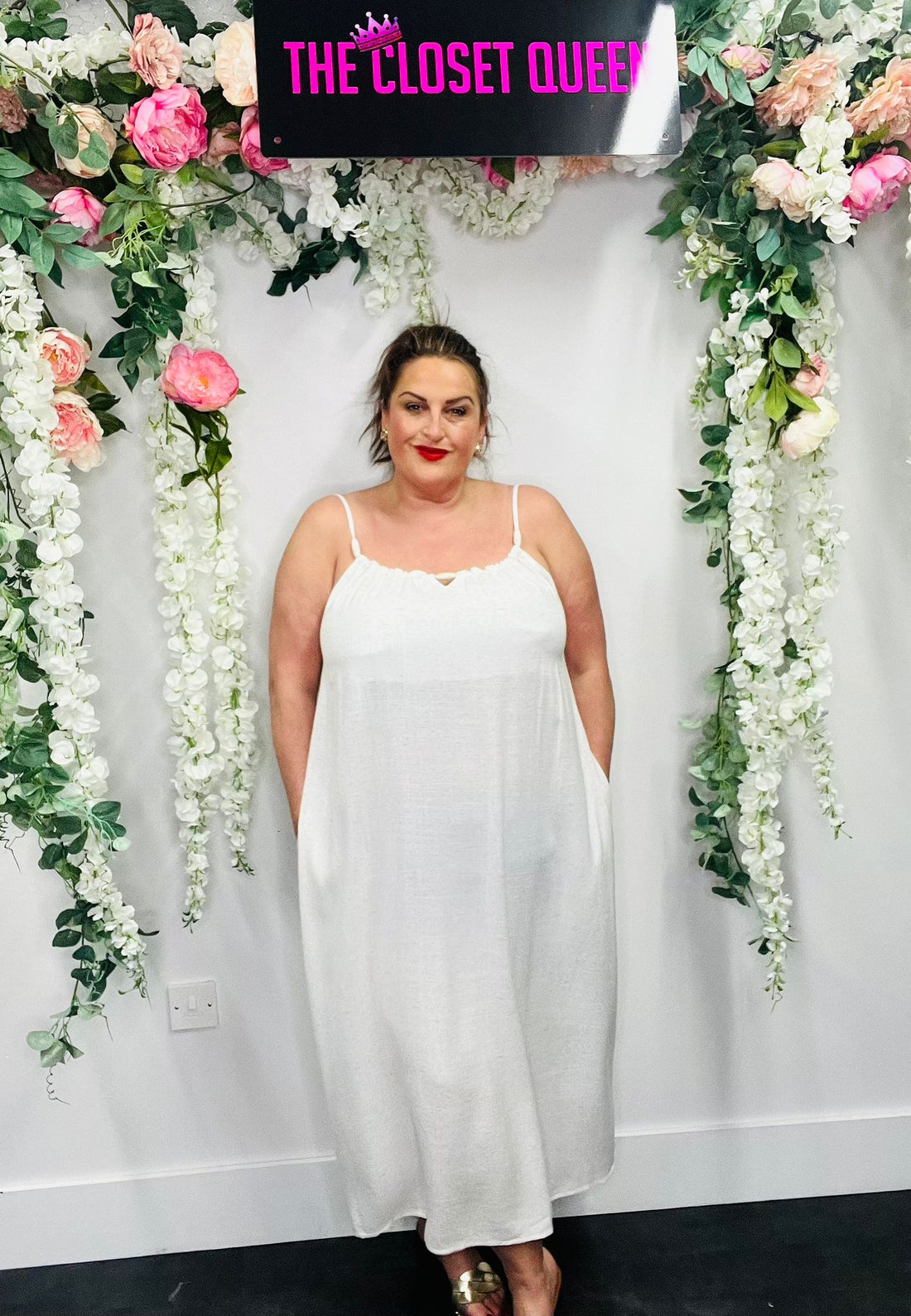 Oval Bead Detail Sundress