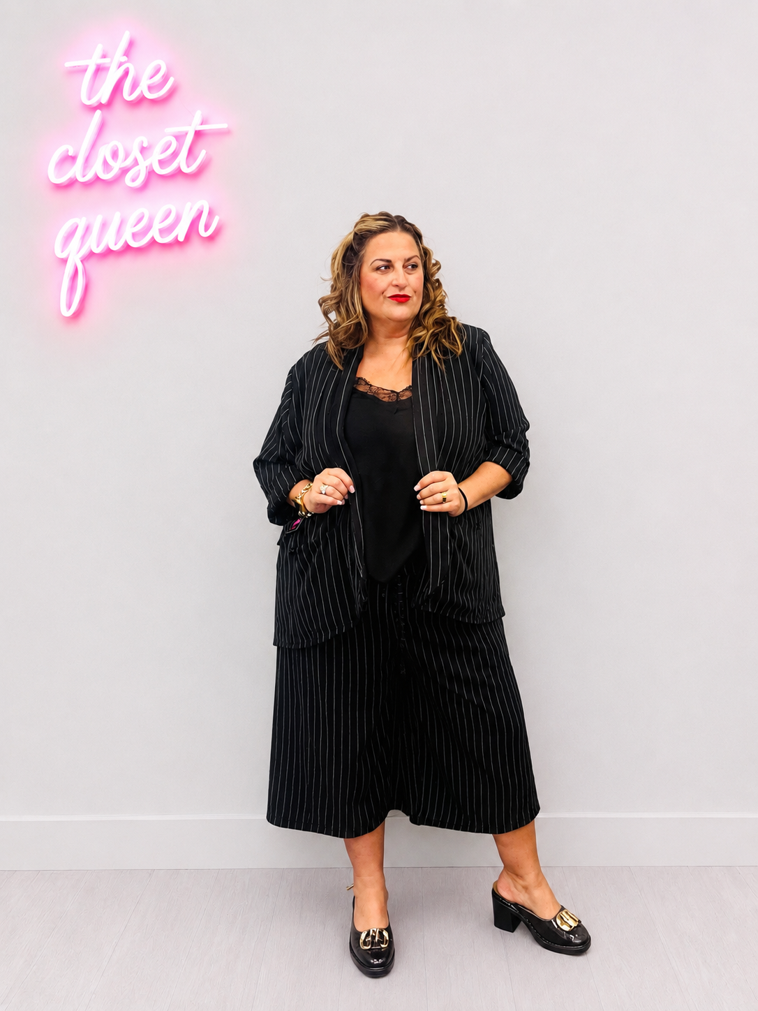 Pinstripe Culottes