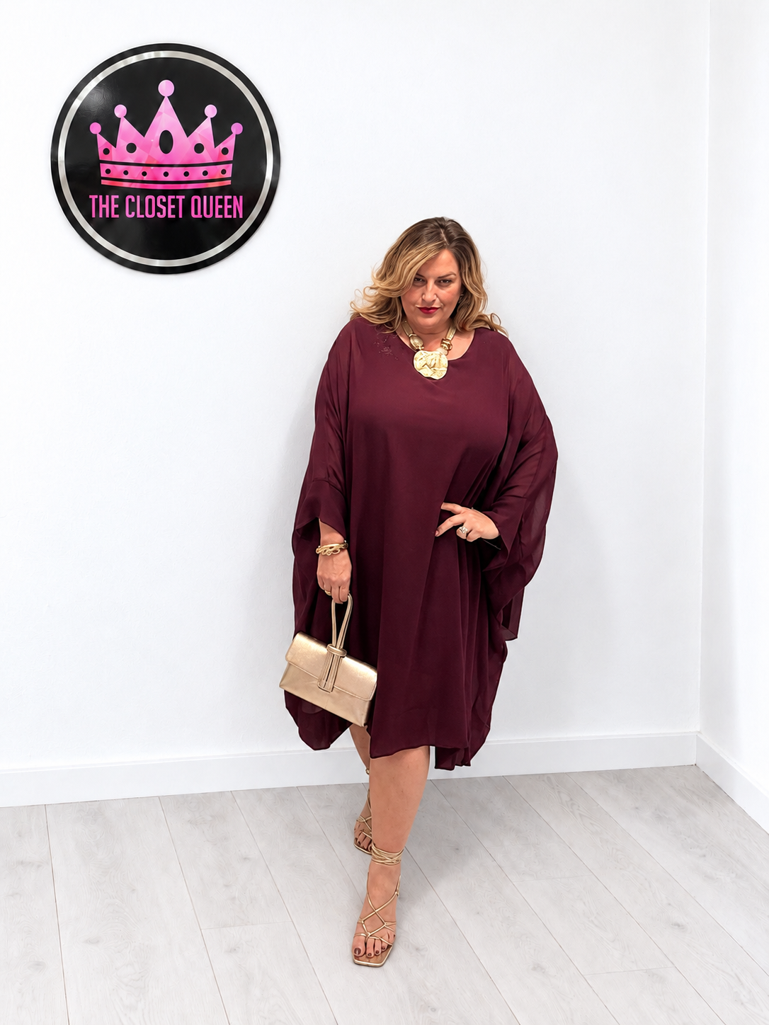 Polly Drape Dress