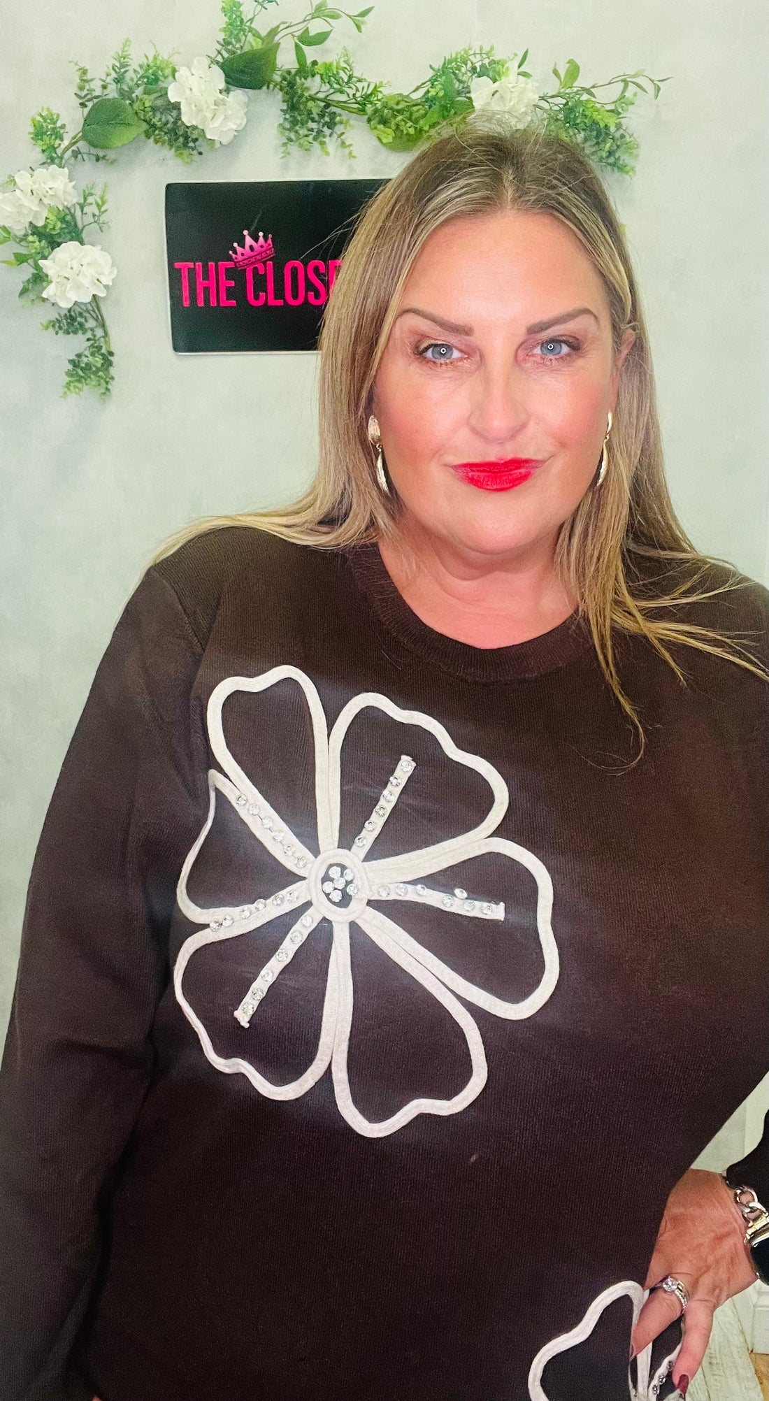 Double Ribbon Flower Dress