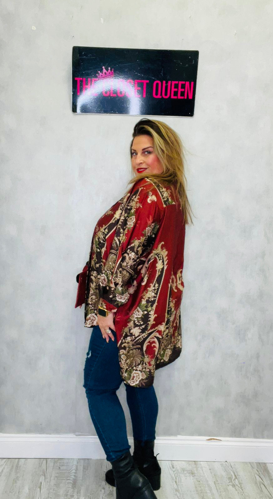 Paisley Garden Balloon Shirt