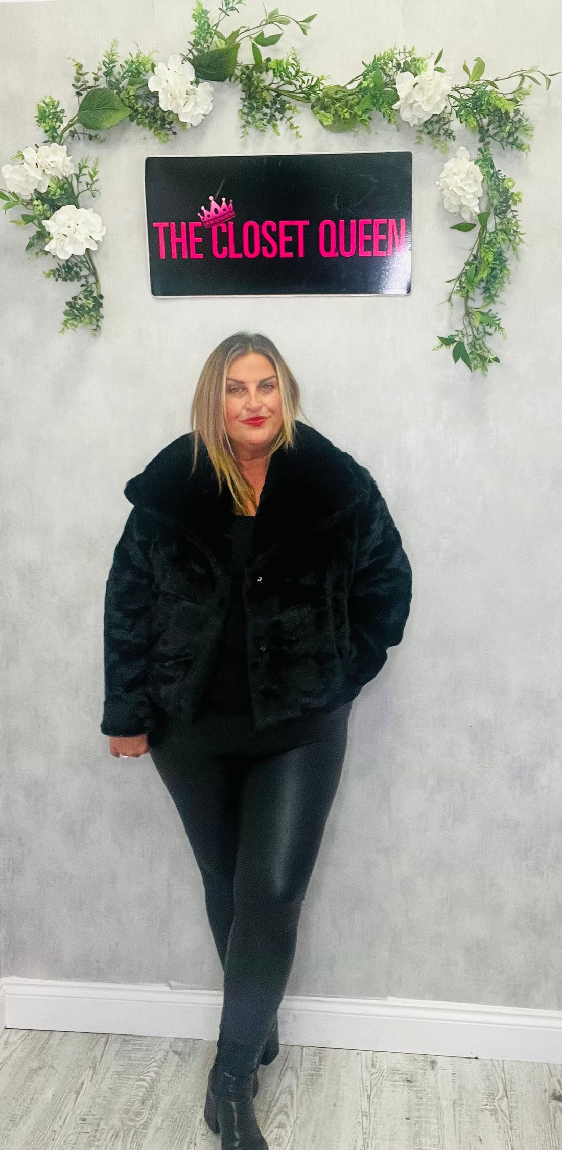 Haywood Faux Fur Short Jacket