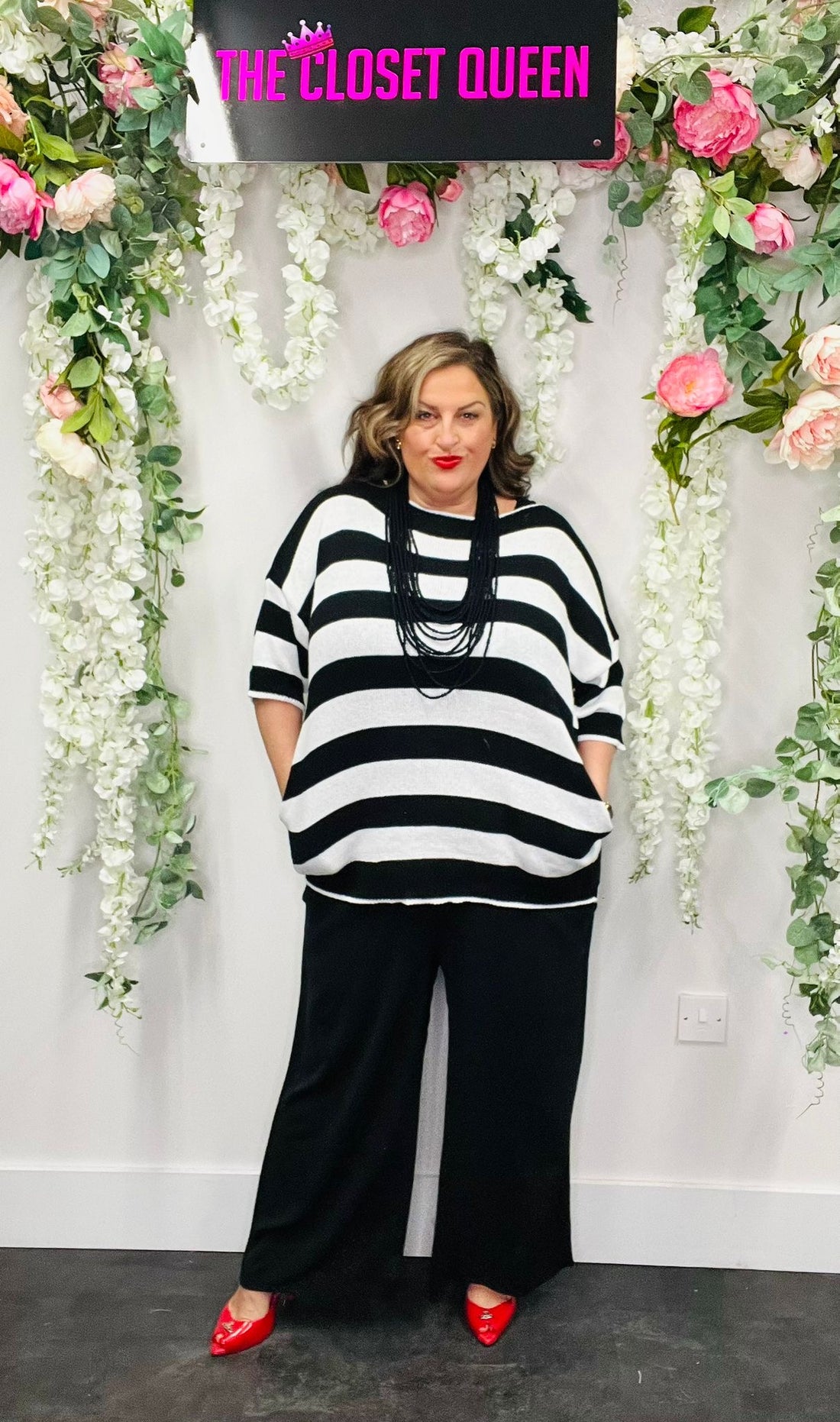 Short Sleeve Stripe Jumper