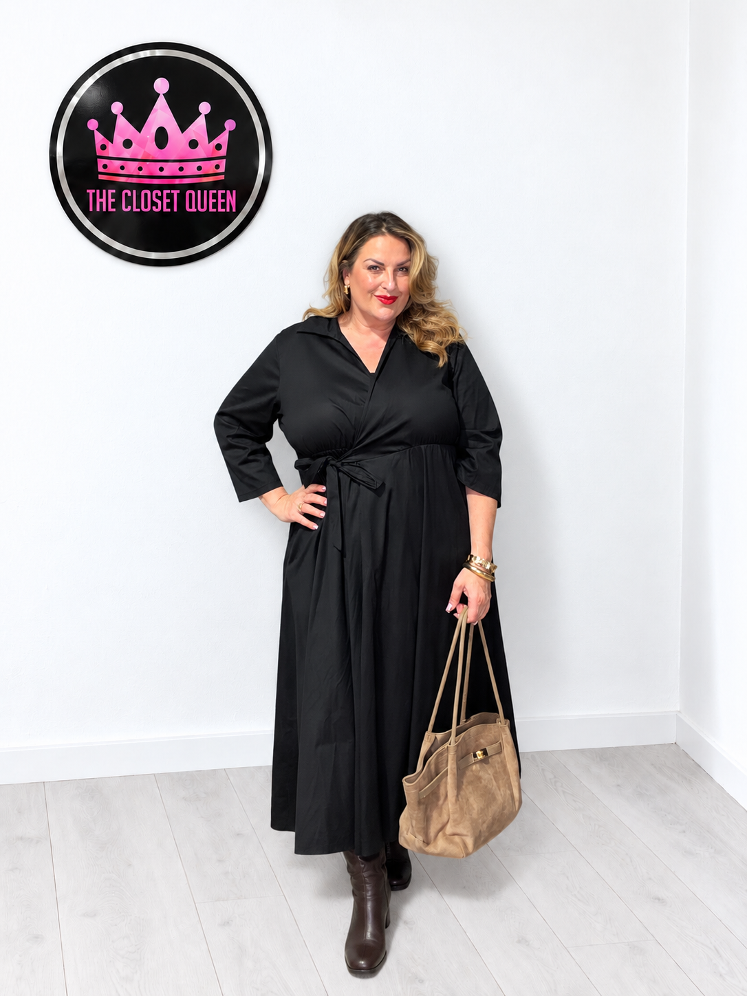 Petticoat wrap dress