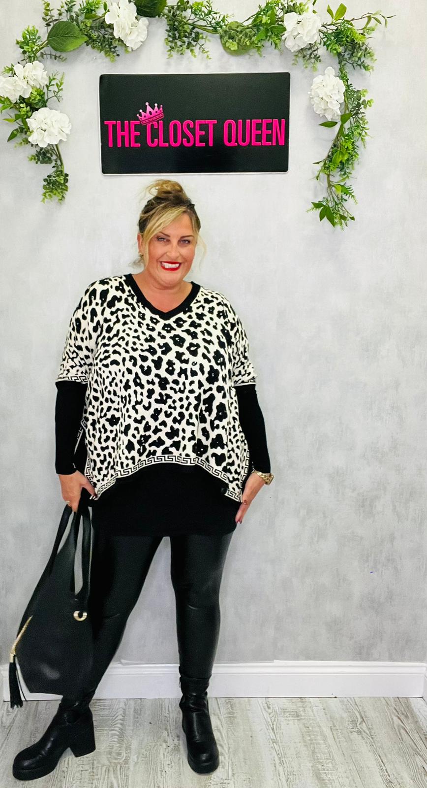 Animal Geo Square Jumper