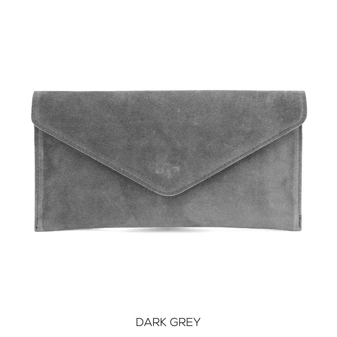 Envelope Clutch Suede Leather