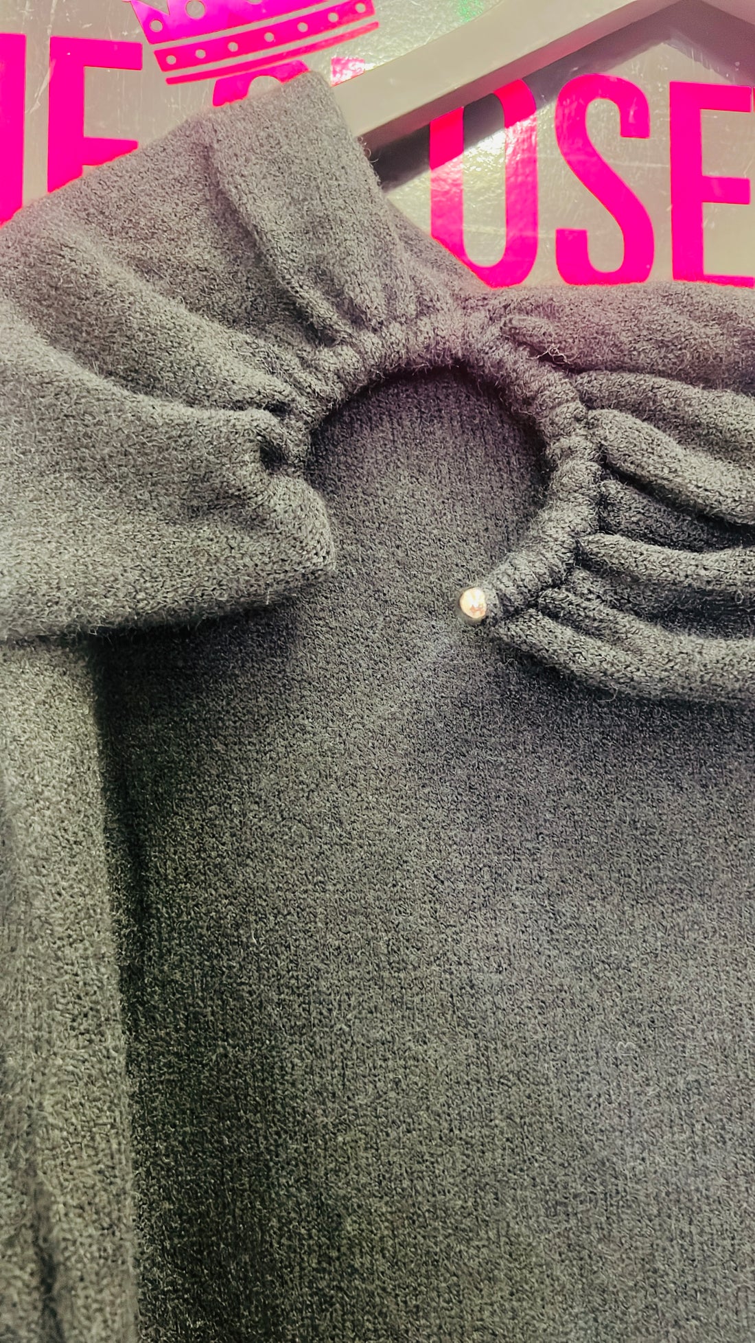 Horseshoe Jumper Dress Petite