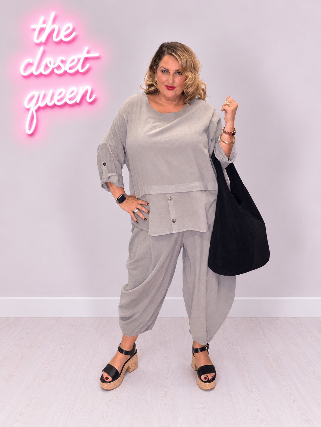 Balloon Needlecord Trousers
