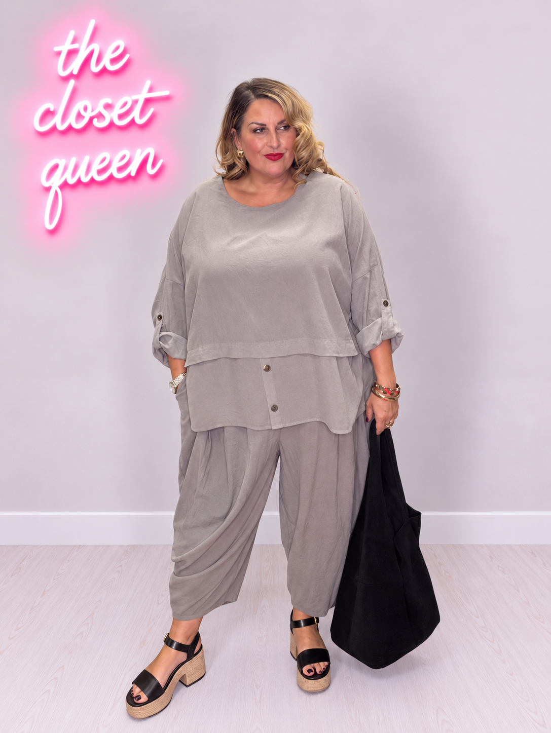 Balloon Needlecord Trousers
