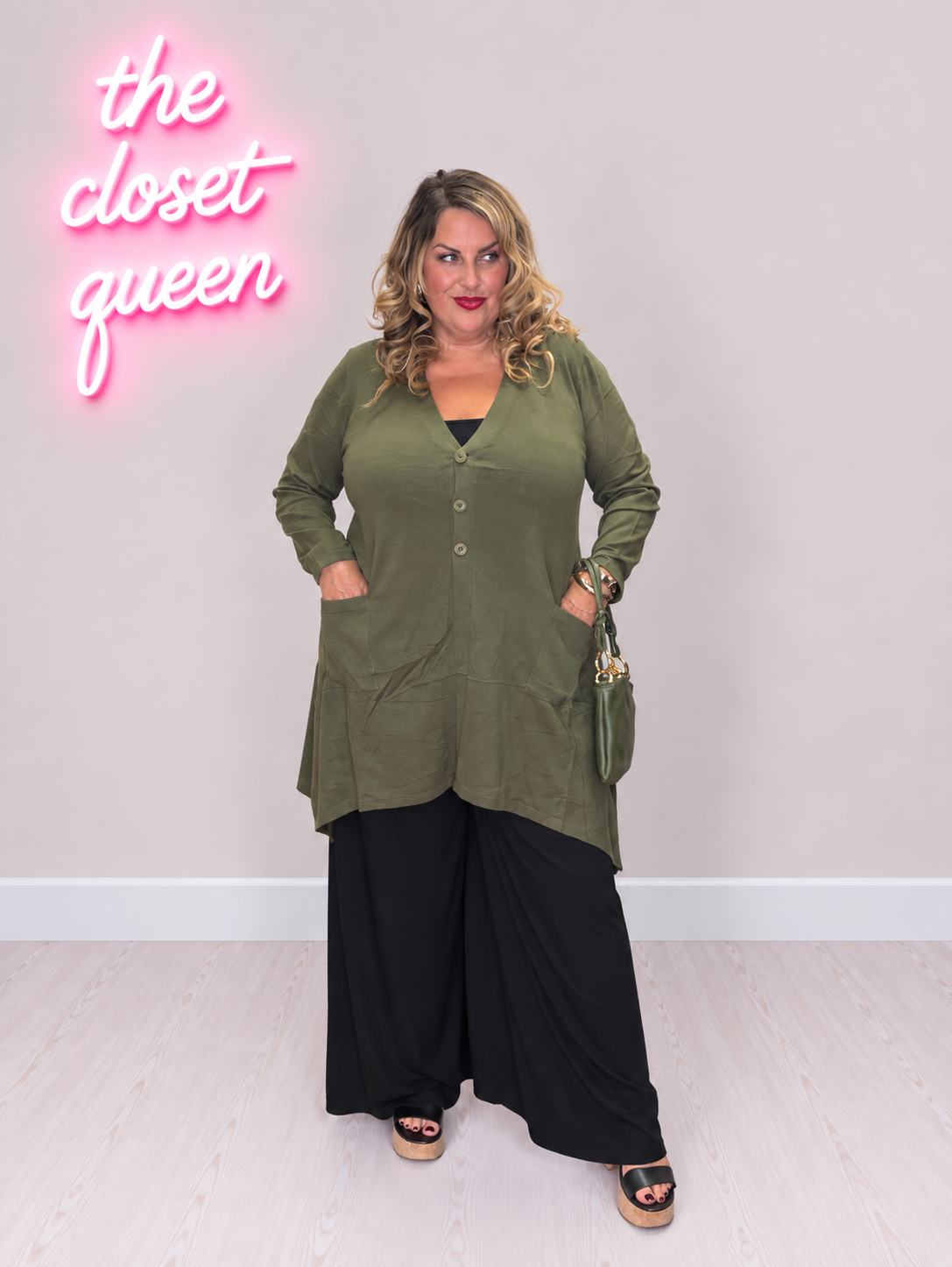 Both Side Button Cardigan