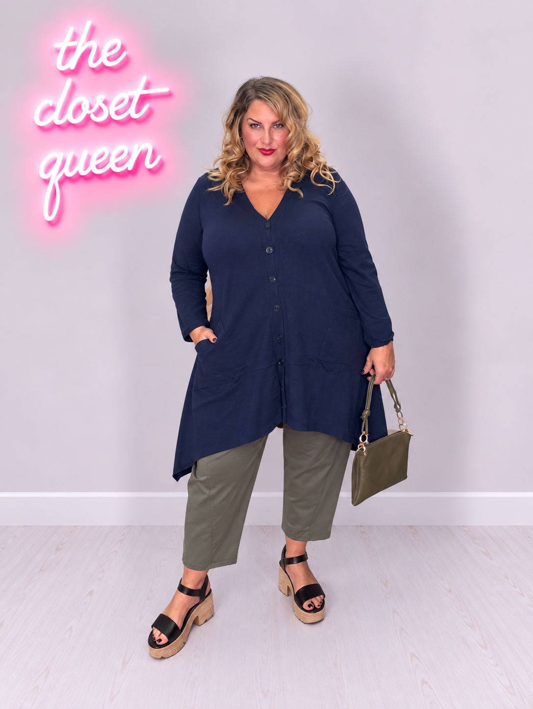 Both Side Button Cardigan