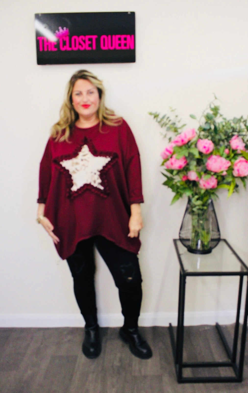 Bounce Ruffle Star Top