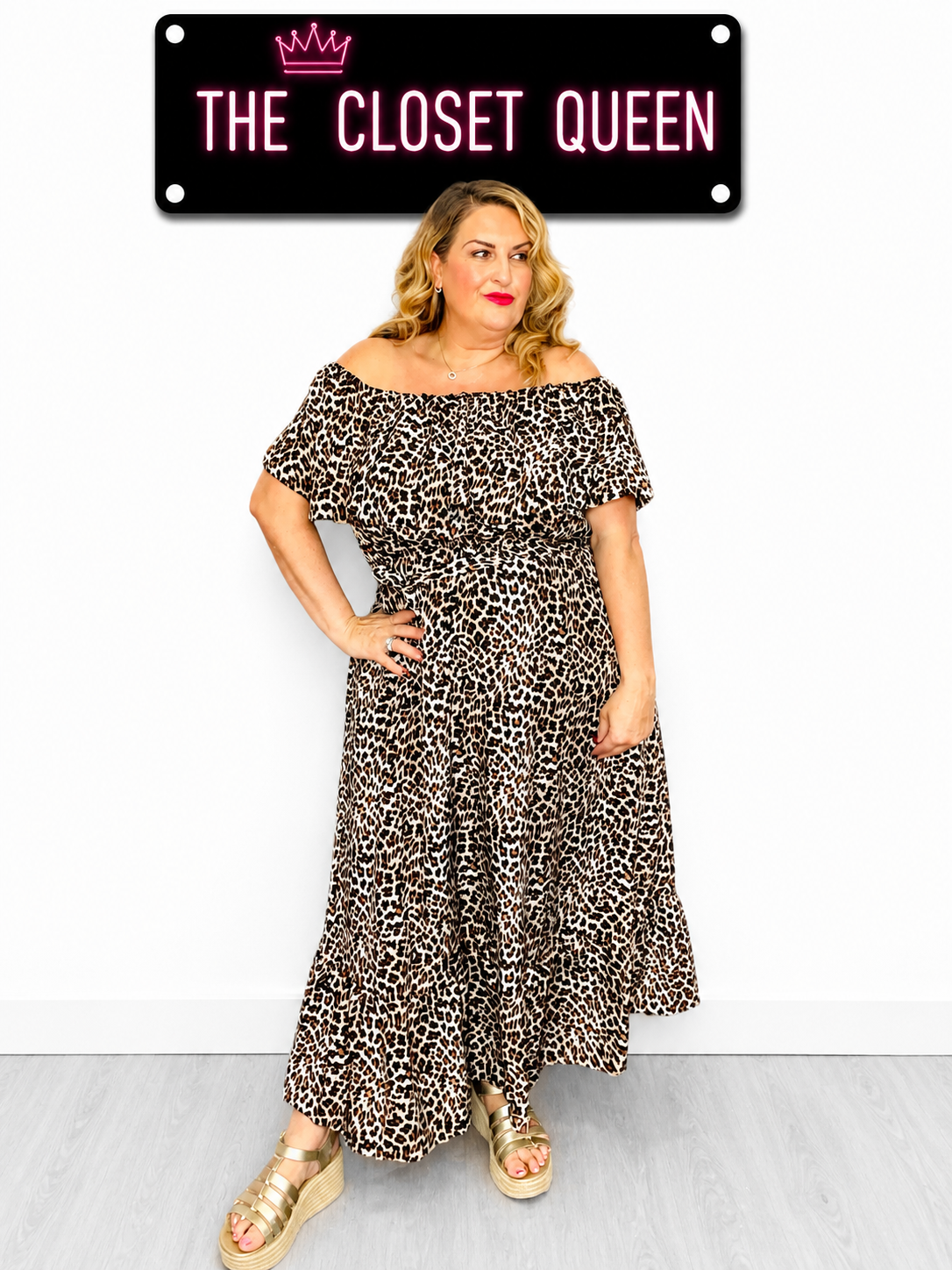 Bruno Leopard Dress