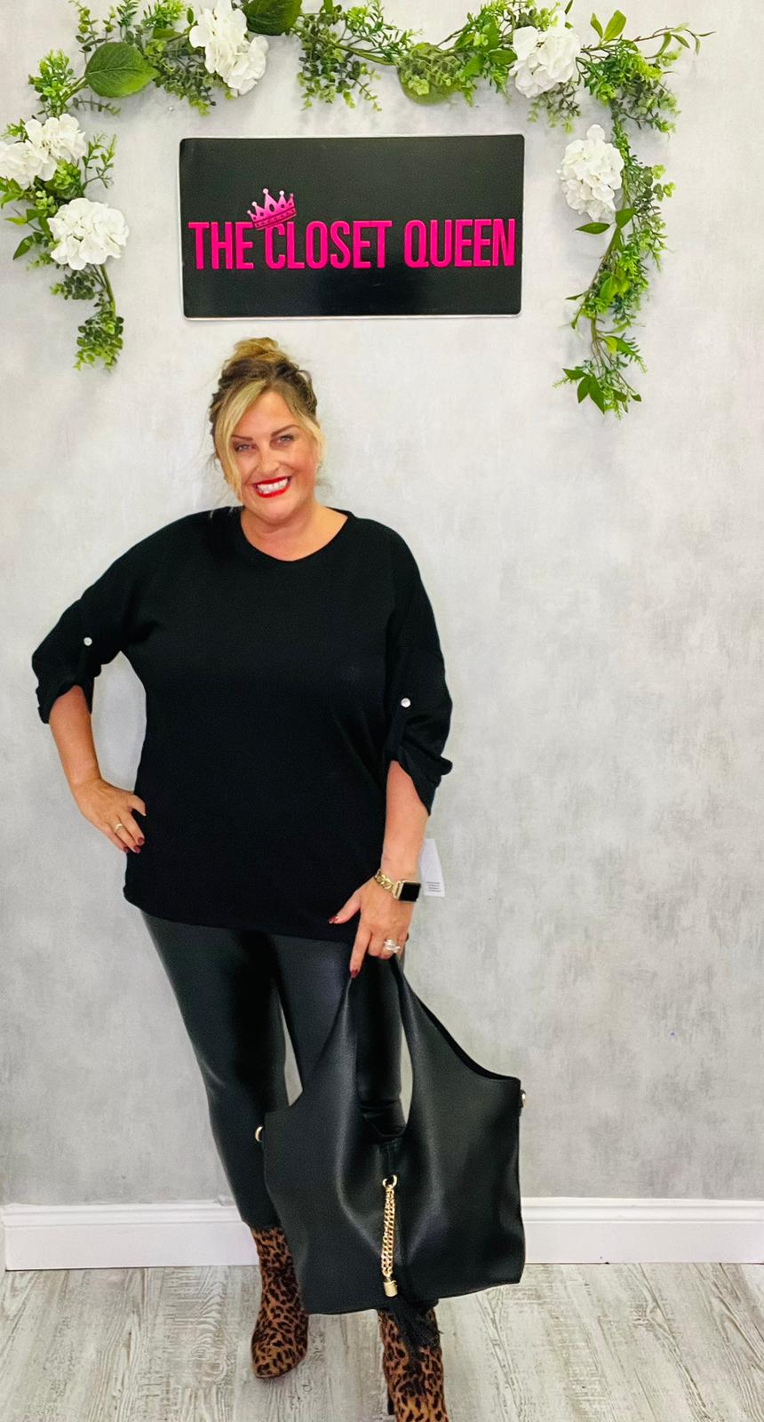 Line Tex Epaulette Top