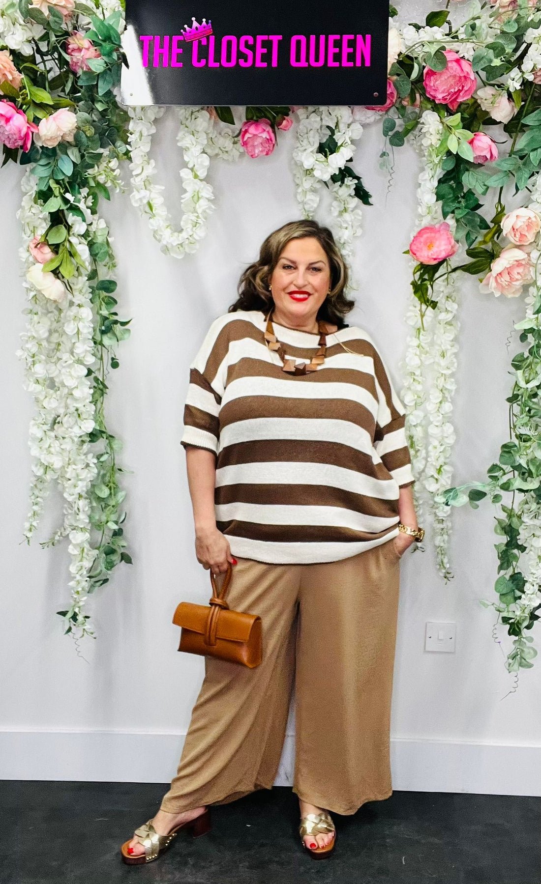 Short Sleeve Stripe Jumper