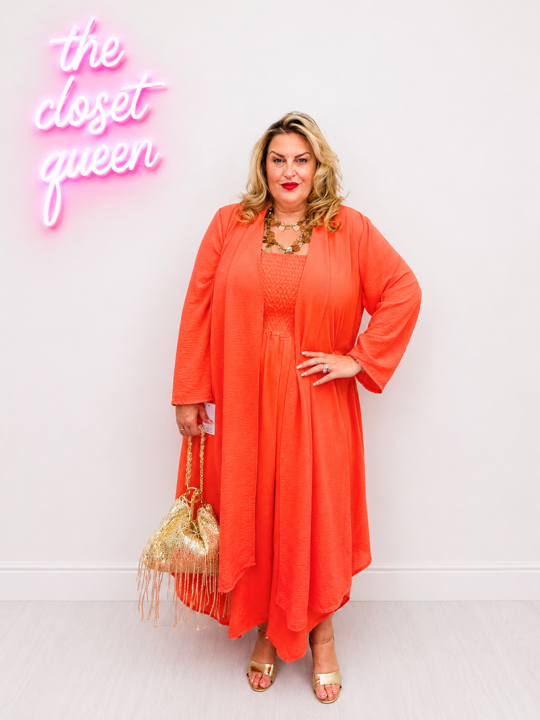 Drape Maxi Jacket