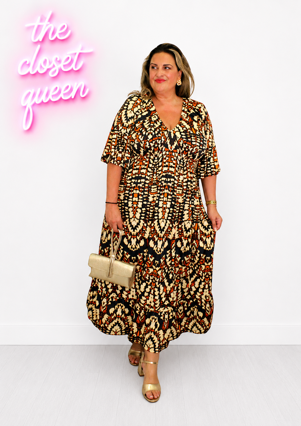 Bailey Dress Aztec Print
