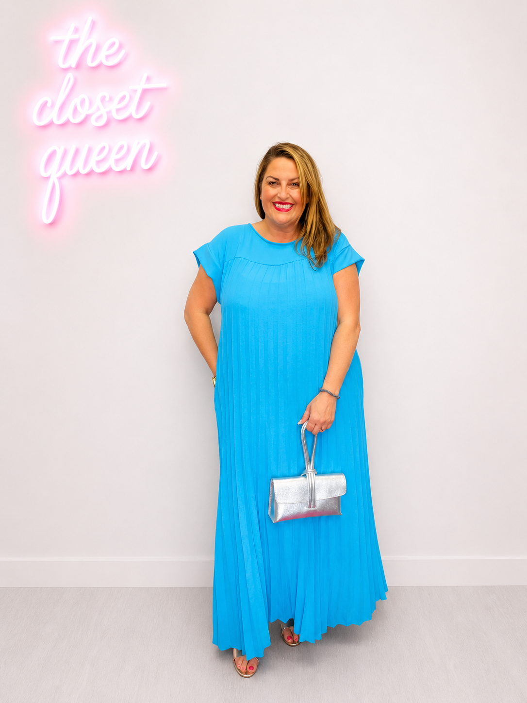 closet pleated dress Closet London