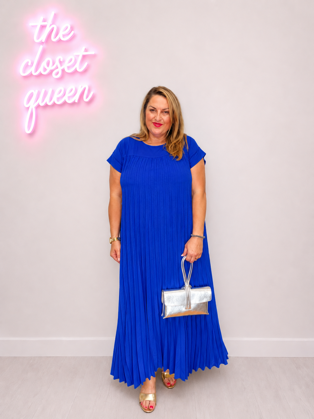 Full Pleat Dress Plain